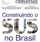 Capa da revista Consensus nº13, com a matéria 'Construindo o SUS no Brasil'